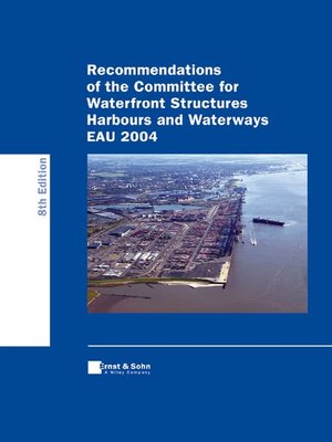 cover image of Recommendations of the Committee for Waterfront Structures